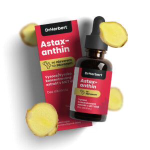 Dr. Herbert – Astaxanthin se Zázvorem v MCT oleji 10 ml