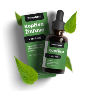 Dr. Herbert – Přírodní bylinné kapky s Kopřivovým extraktem v MCT oleji 10 ml