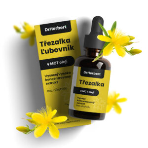 Dr. Herbert – Přírodní bylinné kapky s Třezalkovým extraktem v MCT oleji 10 ml