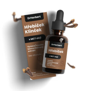 Dr. Herbert – Přírodní bylinné kapky s extraktem z Hřebíčku v MCT oleji 10 ml