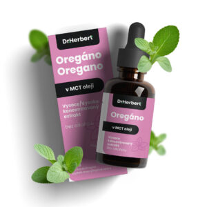 Dr. Herbert – Přírodní bylinné kapky s extraktem z Oregana v MCT oleji 10 ml