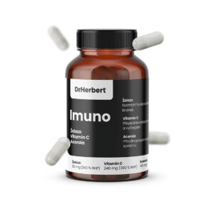 Dr. Herbert – Imuno Železo Vitamín C Acerola 60 kapslí